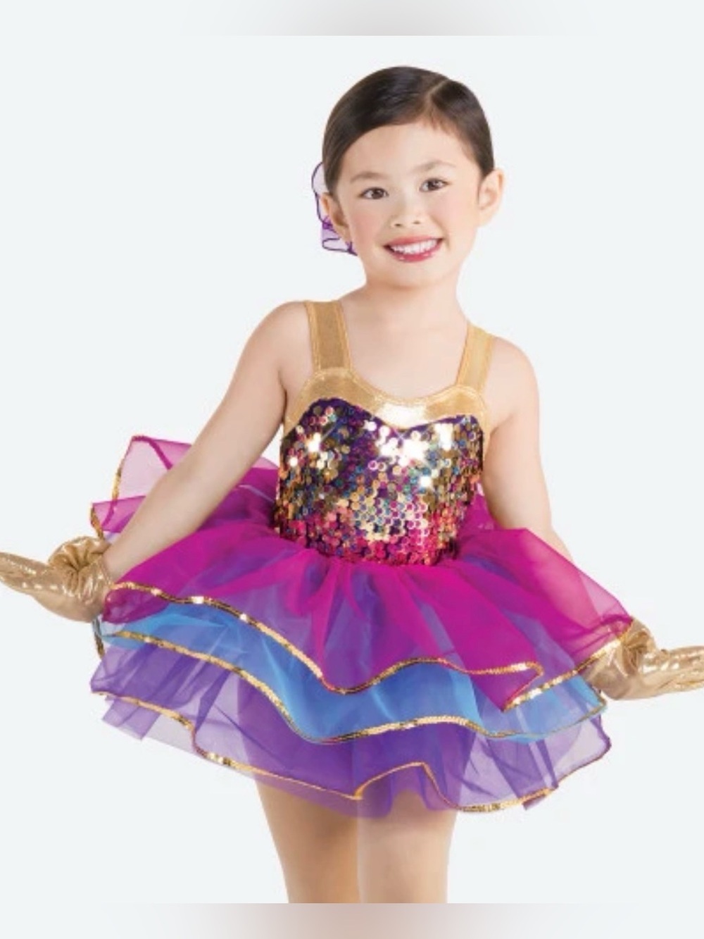 Revolution “Confetti ” Dance Costume Sz- XSC